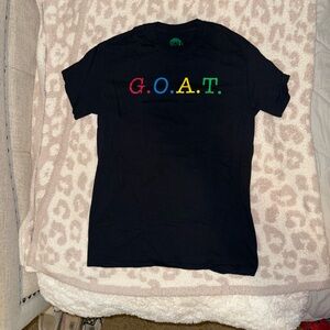 Black G.O.A.T. Graphic T-Shirt